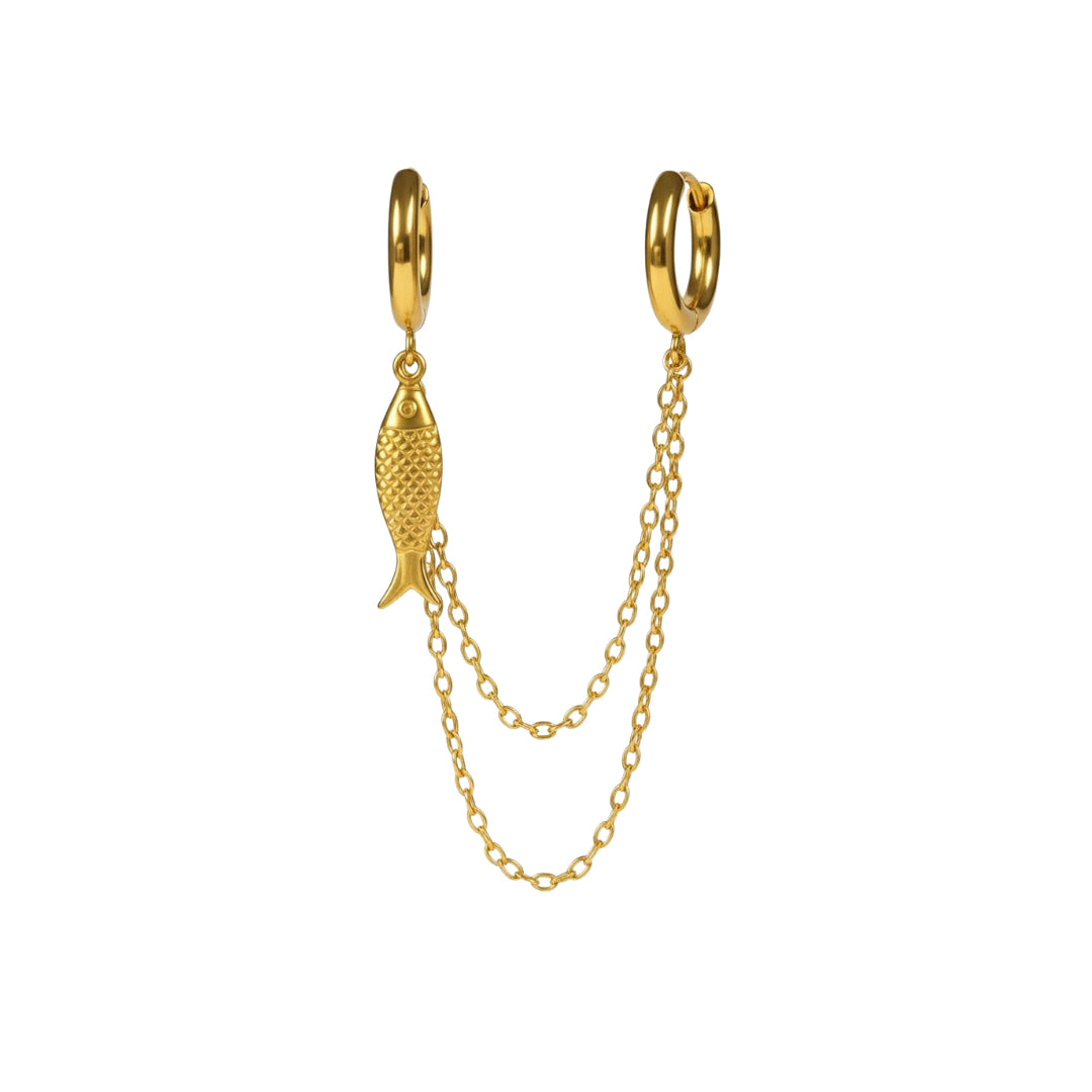 Boucle d'oreille Néreïs